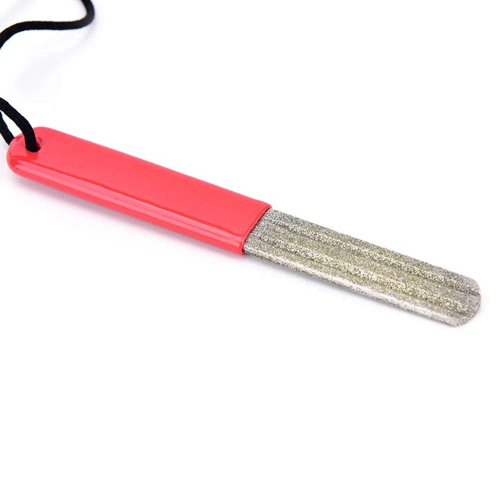 2 Sided Groove Diamond Fishing Hook Hone Fishhook Sharpener Fishing Tackle Box Fishing Accessories Easy To Use
2 Sided Groove Diamond Fishing Hook Hone Fishhook Sharpener Fishing Tackle Box Fishing Accessories Easy To Use