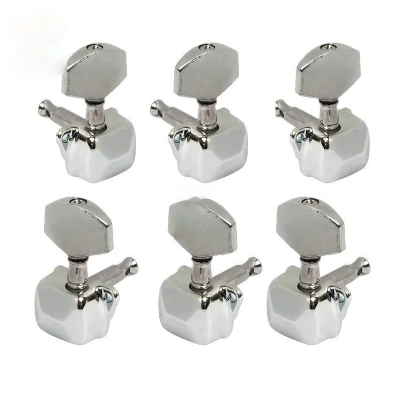 1set 3R 3L Semi-closed Guitar Tuning Pegs Machine Heads Knobs Locking Tuners Tuner for Acoustic Guitar String Tuning Keys
1set 3R 3L Semi-closed Guitar Tuning Pegs Machine Heads Knobs Locking Tuners Tuner for Acoustic Guitar String Tuning Keys