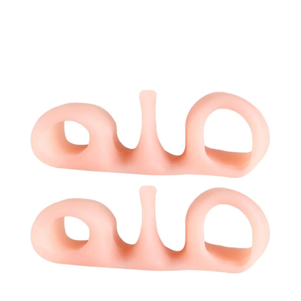 5 Pairs Two-hole Hallux Valgus Separator Foot Valgus Toe Correctors Elastic Toe Separator Foot Care Supplies for Women Men
5 Pairs Two-hole Hallux Valgus Separator Foot Valgus Toe Correctors Elastic Toe Separator Foot Care Supplies for Women Men