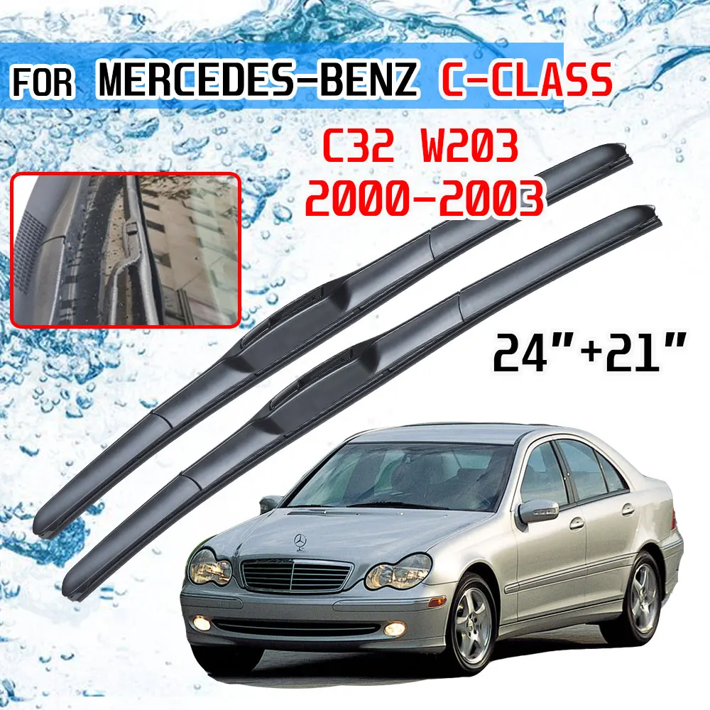 Для Mercedes Benz C Class C32 W203 2000 2001 2002 2003 Аксессуары лобовое стекло автомобиля