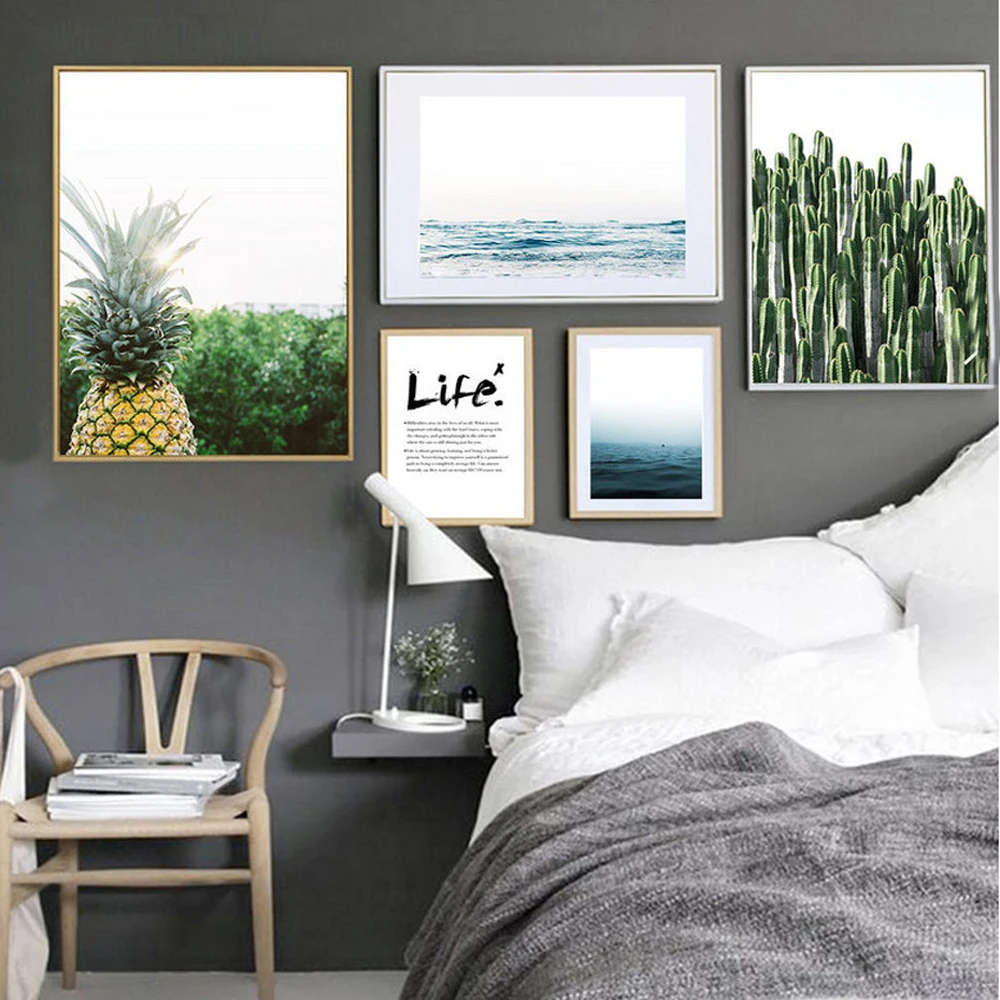 Nordic Seascape Quote On Canvas Painting Home Decor Wall Art Pineapple Scenery Letter Bedroom Living Room Picture Backdrop
Nordic Seascape Quote On Canvas Painting Home Decor Wall Art Pineapple Scenery Letter Bedroom Living Room Picture Backdrop