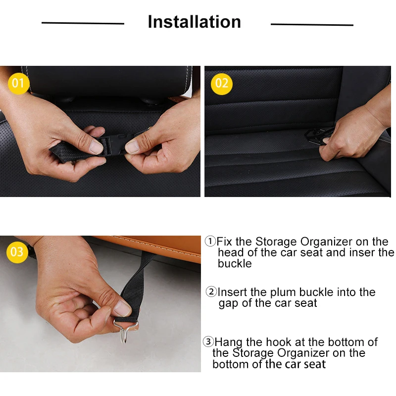 Car Seat Back Organizer Storage Bag Travel Holder Car Organizer Universal Auto Back Seat Bag Protector Accessoires
Car Seat Back Organizer Storage Bag Travel Holder Car Organizer Universal Auto Back Seat Bag Protector Accessoires