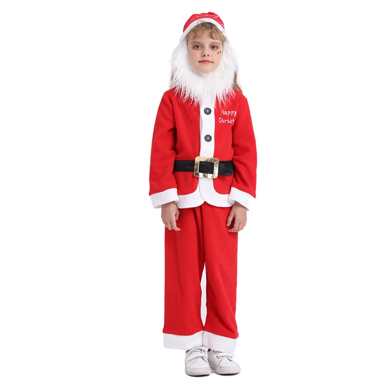 2020 Christmas Clothes Children Santa Claus Boys and girls Festival Party Cosplay Suit New year child costume with Christmas
2020 Christmas Clothes Children Santa Claus Boys and girls Festival Party Cosplay Suit New year child costume with Christmas