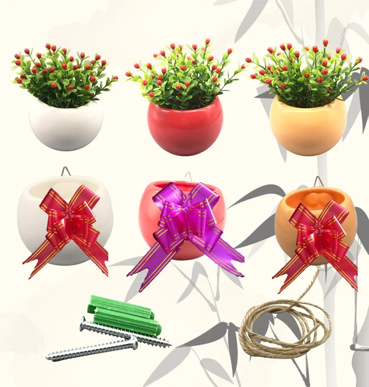 2pcs Hanging Planter Outdoor Round Pots Wall Plant Containers Whiteware Ceramic Succulent Planter Flower Pot Vase
2pcs Hanging Planter Outdoor Round Pots Wall Plant Containers Whiteware Ceramic Succulent Planter Flower Pot Vase