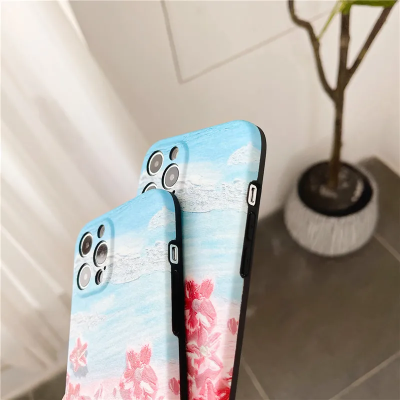 Oil Painting Red Flowers Cloud Phone Case For iPhone 12 11 Pro Max Xr Xs Max X 7 Puls 8 Puls Matte Soft IMD Silicone Back Cover
Oil Painting Red Flowers Cloud Phone Case For iPhone 12 11 Pro Max Xr Xs Max X 7 Puls 8 Puls Matte Soft IMD Silicone Back Cover