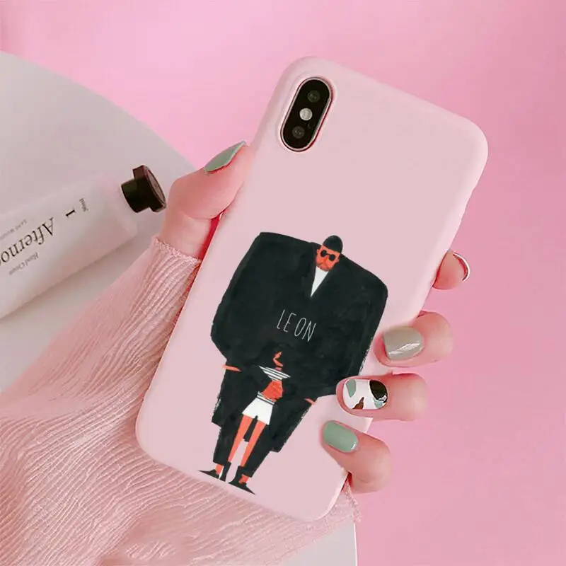 Killer Leon Uncle Girl Phone Case Candy Color Pink for iPhone 11 pro XS MAX 8 7 6 6S Plus X 5S SE 2020 XR
Killer Leon Uncle Girl Phone Case Candy Color Pink for iPhone 11 pro XS MAX 8 7 6 6S Plus X 5S SE 2020 XR