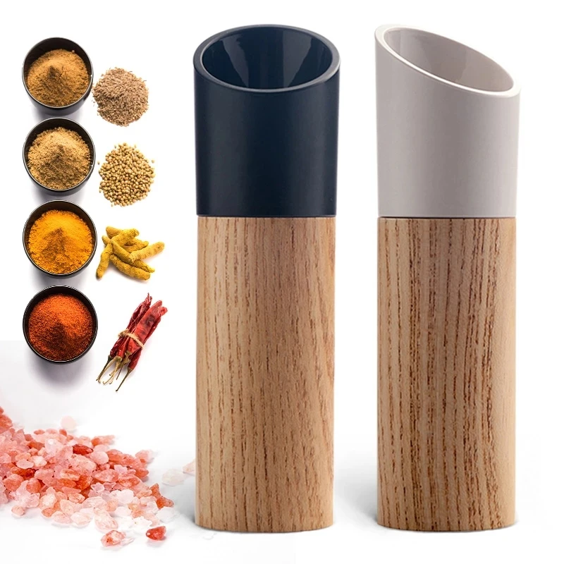Wooden Salt And Pepper Mill Manual Food Herb Grinders Spice Jar Containers Kitchen Gadgets Spice Bottles Kitchen Cooking Tools
Wooden Salt And Pepper Mill Manual Food Herb Grinders Spice Jar Containers Kitchen Gadgets Spice Bottles Kitchen Cooking Tools
