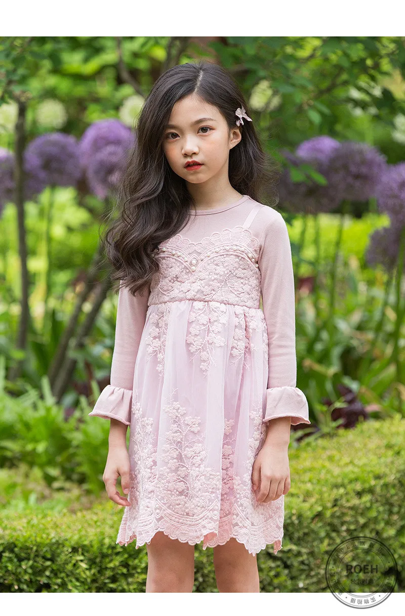 Розовое кружевное платье с длинными рукавами для девочек 8 лет осенне-зимние корейские Детские платья Вечерние
Розовое кружевное платье с длинными рукавами для девочек 8 лет осенне-зимние корейские Детские платья Вечерние