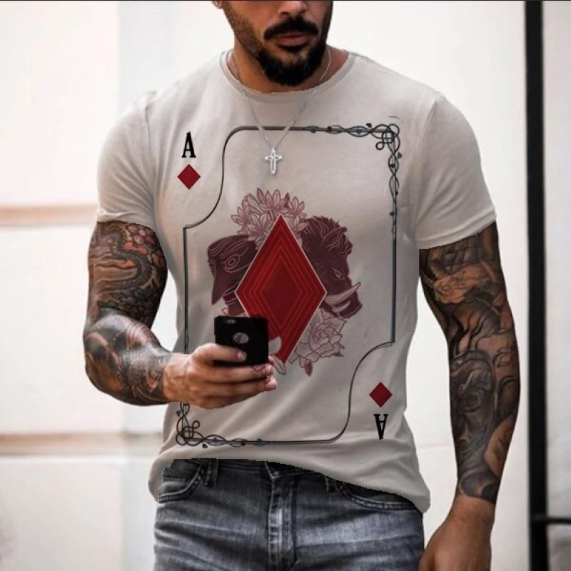 Men's summer short-sleeved round neck loose personality printed T-shirt casual short-sleeved long-sleeved T-shirt top 2021
Men's summer short-sleeved round neck loose personality printed T-shirt casual short-sleeved long-sleeved T-shirt top 2021