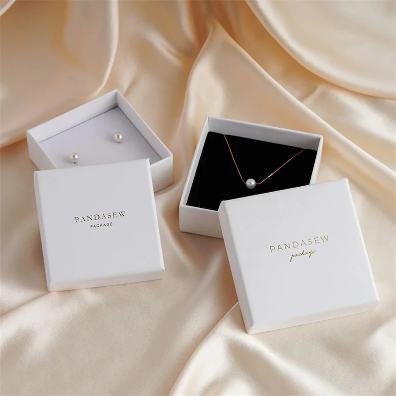 Wholesale 500pcs/lot Gift Jewelry Box With Lid Cardboard Paper Boxes Bulk Necklace Bracelet Box With Logo Printed
Wholesale 500pcs/lot Gift Jewelry Box With Lid Cardboard Paper Boxes Bulk Necklace Bracelet Box With Logo Printed