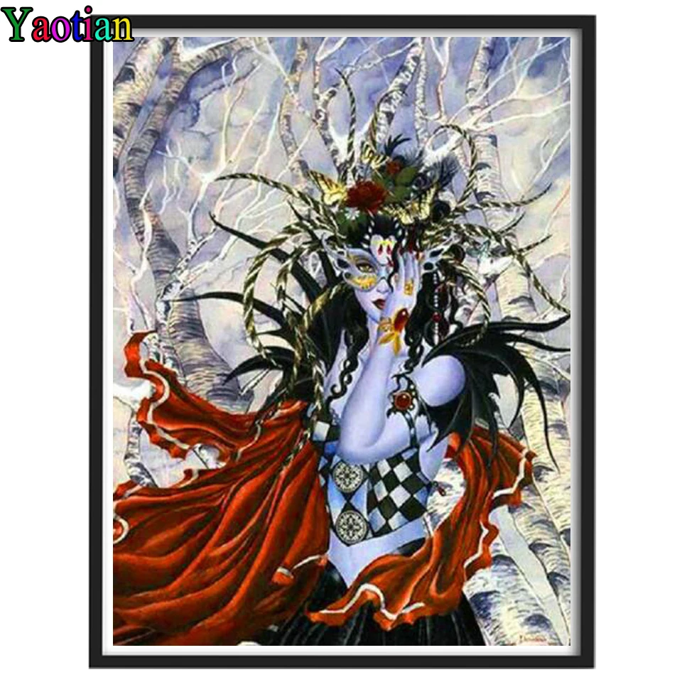 Full square/round Diamond 5D DIY Diamond Painting Mask woman diamond Cross Stitch Rhinestone Mosaic Painting Top Portrait Gift
Full square/round Diamond 5D DIY Diamond Painting Mask woman diamond Cross Stitch Rhinestone Mosaic Painting Top Portrait Gift