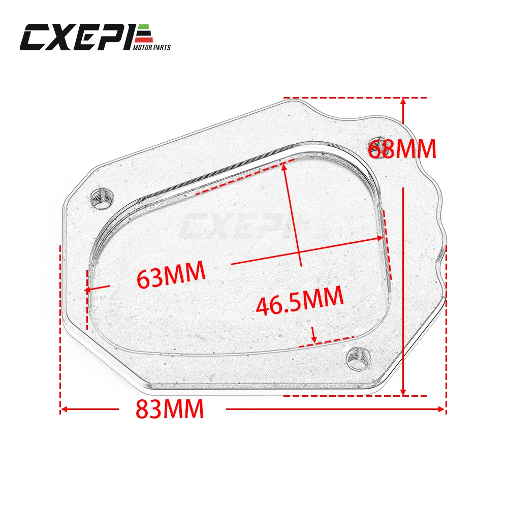 2020 NEW Motorcycle CNC Kickstand Pad Side Stand Enlarge Extension For BMW K1600Gt K1600Gtl 2017-2018 2019 2020
2020 NEW Motorcycle CNC Kickstand Pad Side Stand Enlarge Extension For BMW K1600Gt K1600Gtl 2017-2018 2019 2020