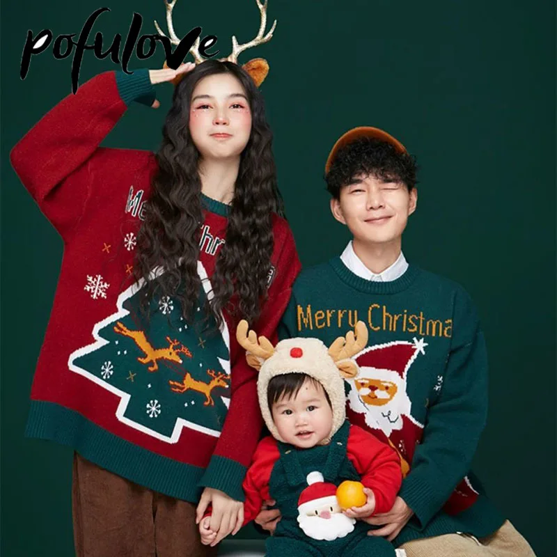 Женский Рождественский пуловер, вязаный жаккардовый свитер свободного покроя с круглым вырезом, для пар, Осень-зима
Женский Рождественский пуловер, вязаный жаккардовый свитер свободного покроя с круглым вырезом, для пар, Осень-зима
