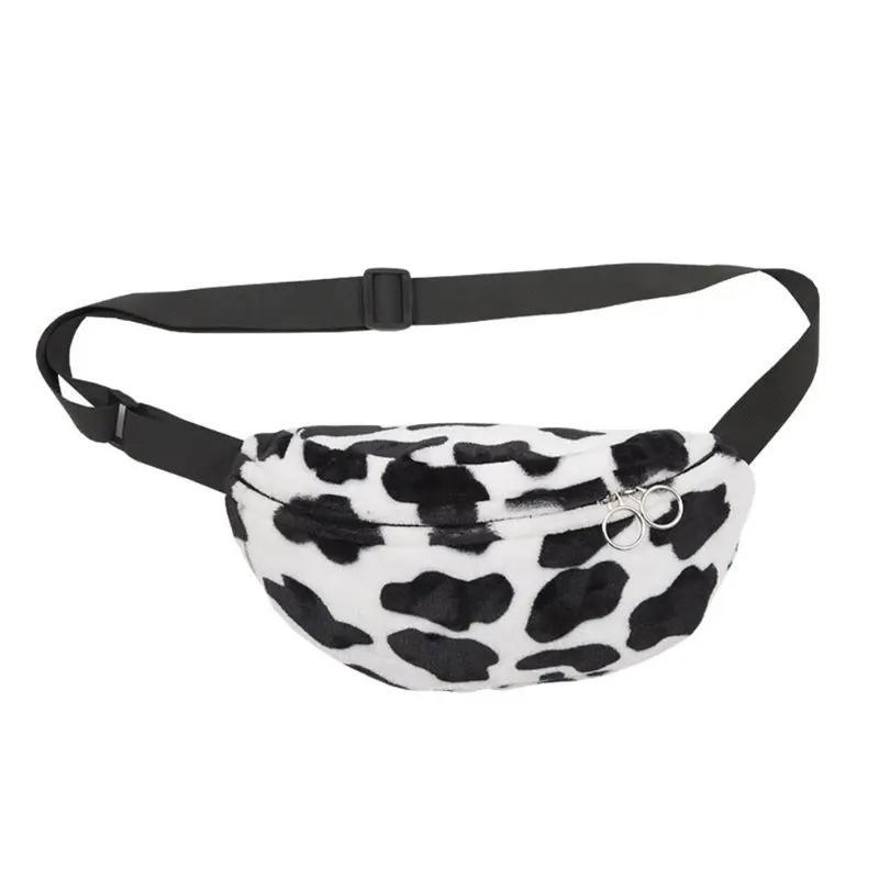 1Pc Women Cow Print Plush Waist Fanny Pack Pouch Travel Hip Bum Shoulder Bags Purse Hot
1Pc Women Cow Print Plush Waist Fanny Pack Pouch Travel Hip Bum Shoulder Bags Purse Hot
