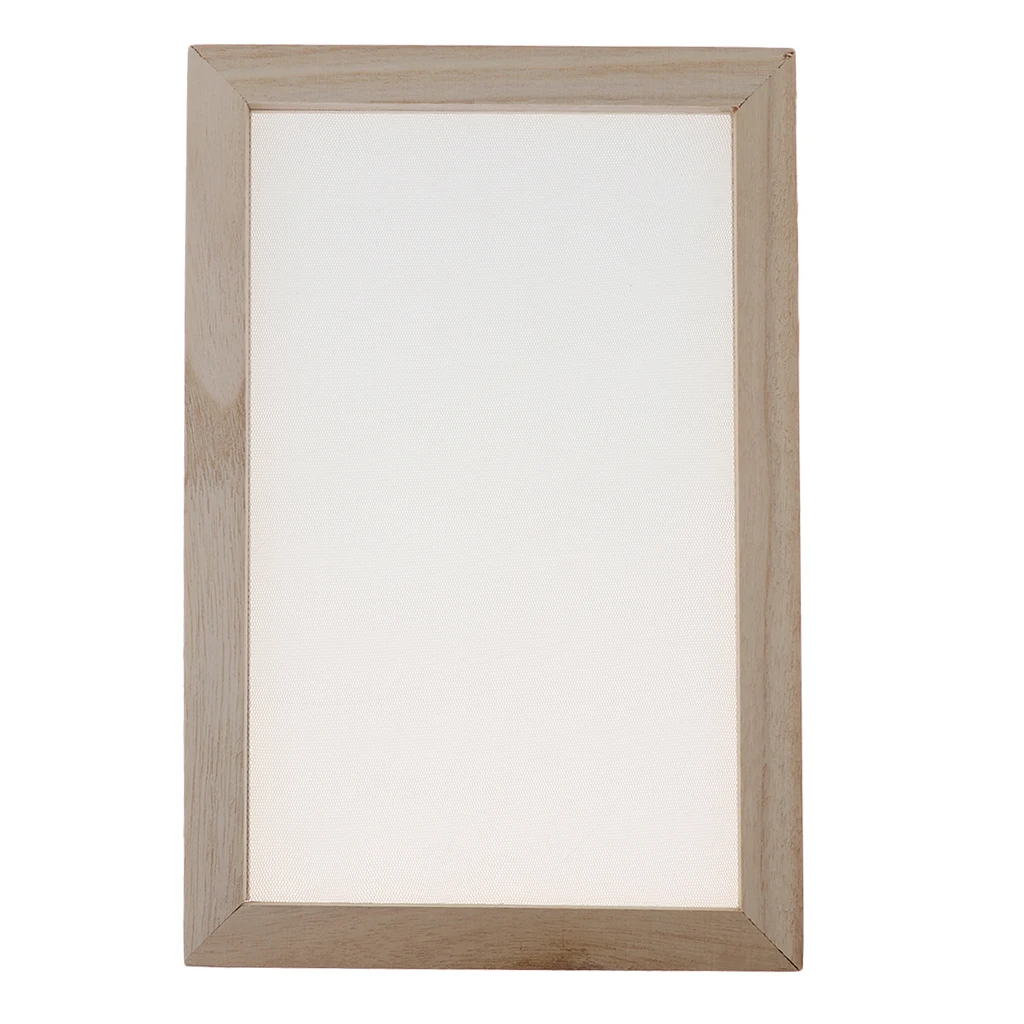 2 Pieces 20x30cm Paper Making Screen Frame Paper Making Kit Mould Screen Frame DIY Dried Flowers Art Crafts Handcraf
2 Pieces 20x30cm Paper Making Screen Frame Paper Making Kit Mould Screen Frame DIY Dried Flowers Art Crafts Handcraf