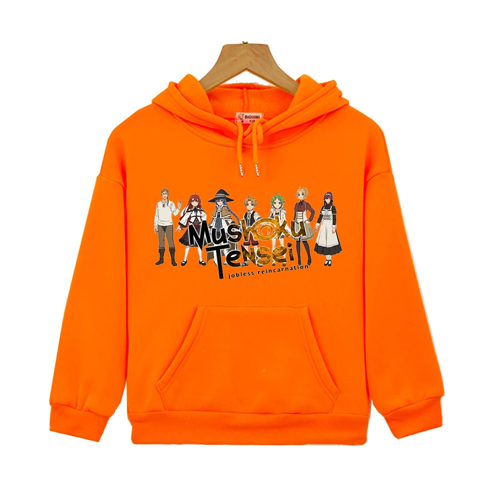 Mushoku Tensei Pullover Hoodie Kid Hooded Sweatshirts Unisex Children Outwear Toddler Girl Winter Clothes for Little Boy Costume
Mushoku Tensei Pullover Hoodie Kid Hooded Sweatshirts Unisex Children Outwear Toddler Girl Winter Clothes for Little Boy Costume