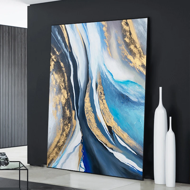 Abstract hand-painted oil painting Modern minimalist gold luxury American porch decorative painting
Abstract hand-painted oil painting Modern minimalist gold luxury American porch decorative painting