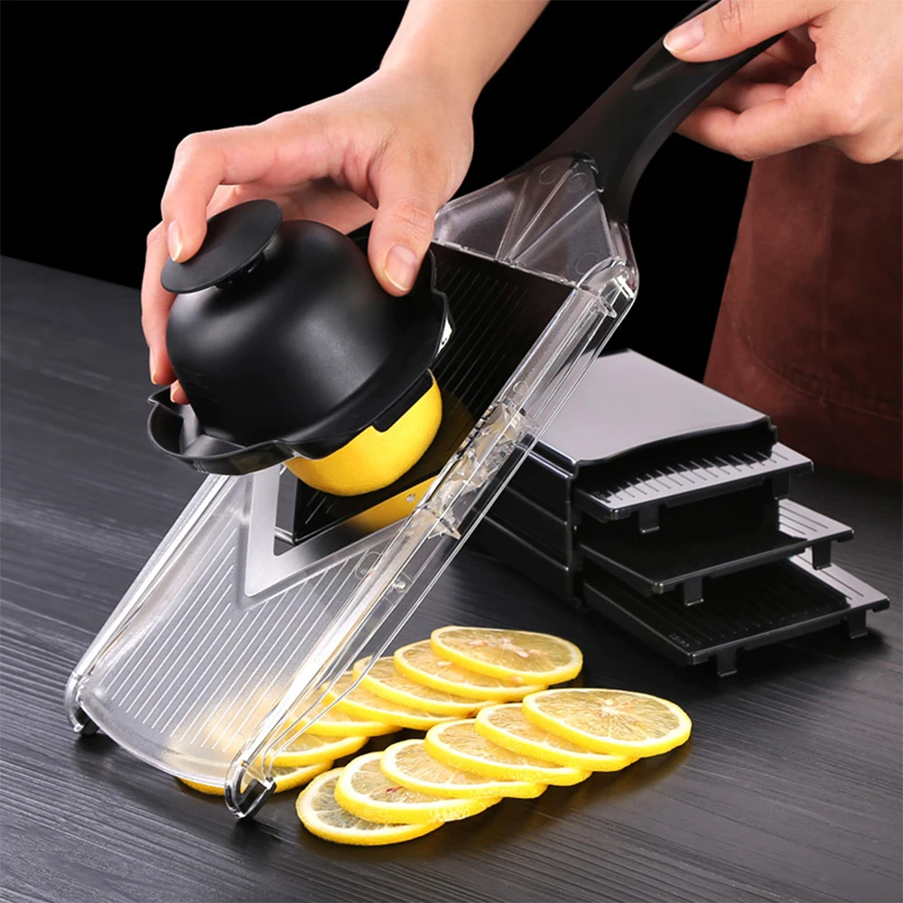 Lemon slices cut manually Grapefruit Orange household commercial fruit slicer Vegetable Julienne Cutter Lemon Slicing Tool
Lemon slices cut manually Grapefruit Orange household commercial fruit slicer Vegetable Julienne Cutter Lemon Slicing Tool