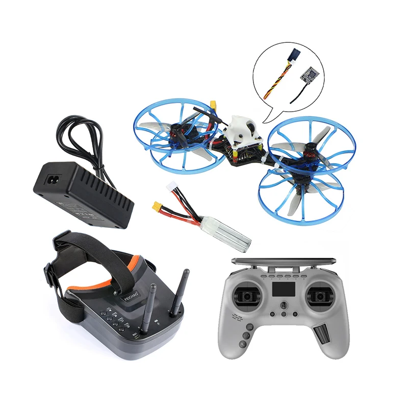 

DIY RTF Drone Quadcopter H135 135MM 3 inch 1200TVL Global WDR FPV Camera GHF411AIO F4 Betaflight OSD 25A VTX 40CH 5.8G BNF PNP