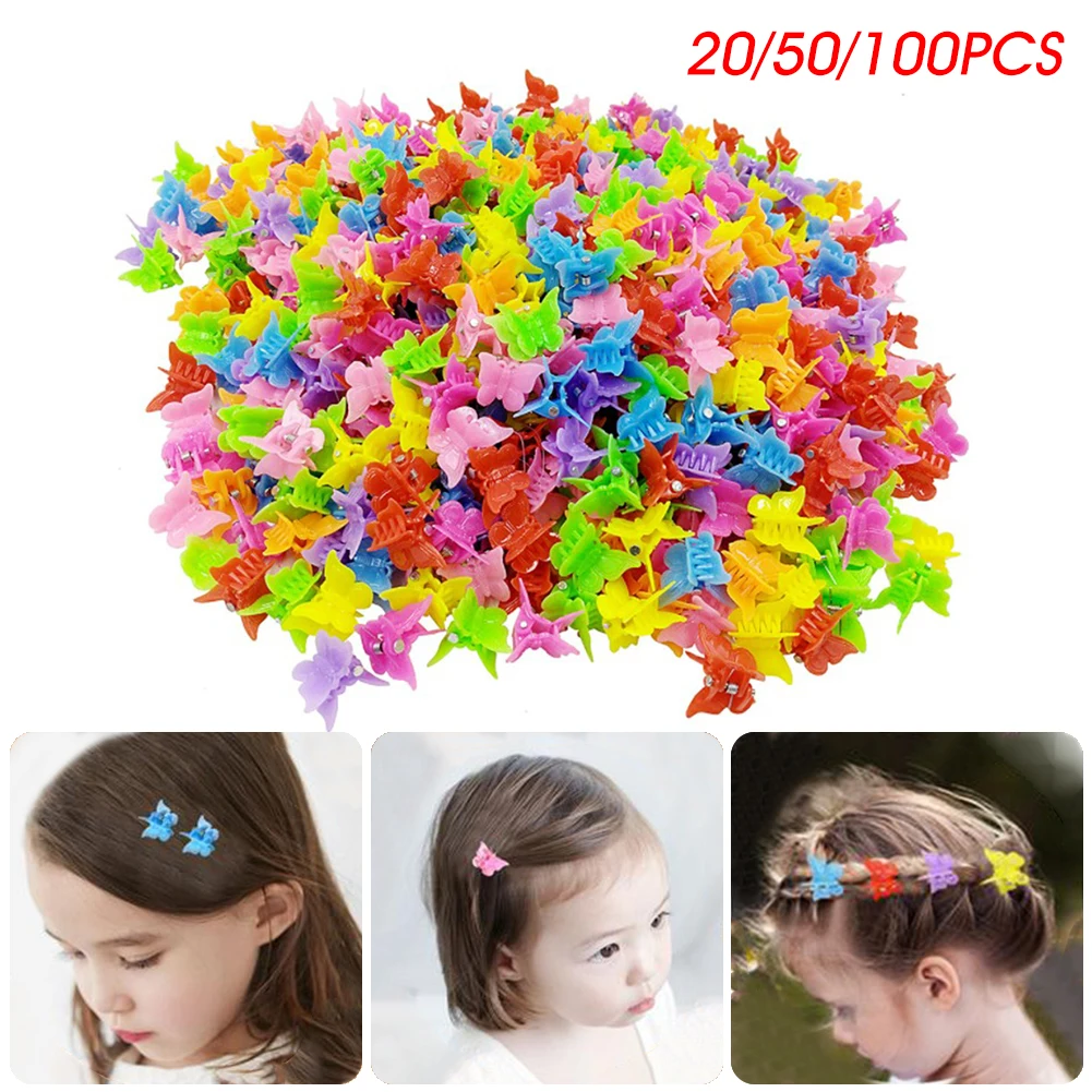20/50/100Pcs Bufferfly Hair Claw Clips Mixed Color Hairpin Clips Hair Accessories for Girls and Women
20/50/100Pcs Bufferfly Hair Claw Clips Mixed Color Hairpin Clips Hair Accessories for Girls and Women