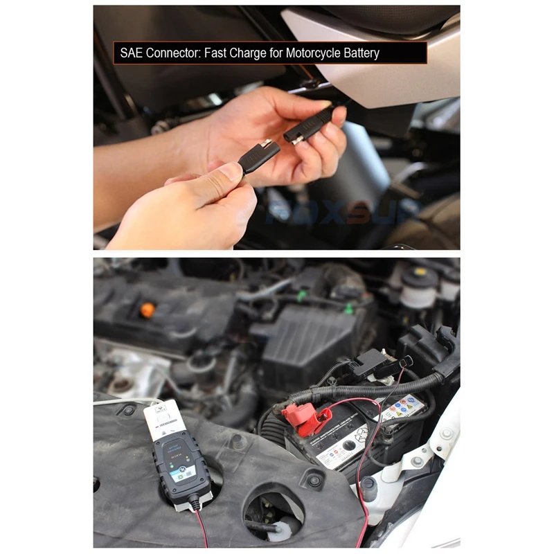 6V/12V 1A Smart Automatic Battery Chargers Automotive Battery Float Chargers Maintainer for Car, Motorcycle EU Plug
6V/12V 1A Smart Automatic Battery Chargers Automotive Battery Float Chargers Maintainer for Car, Motorcycle EU Plug