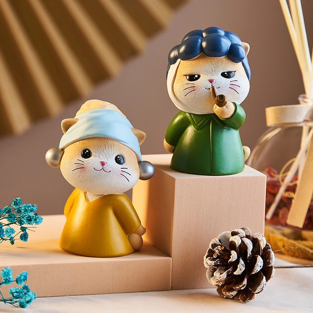 Nordic Cute Figurines Resin Statue Home Decor Retro Miniature Figurines Fairy Garden Decoration Animal Figurines Desk Decor Gift
Nordic Cute Figurines Resin Statue Home Decor Retro Miniature Figurines Fairy Garden Decoration Animal Figurines Desk Decor Gift