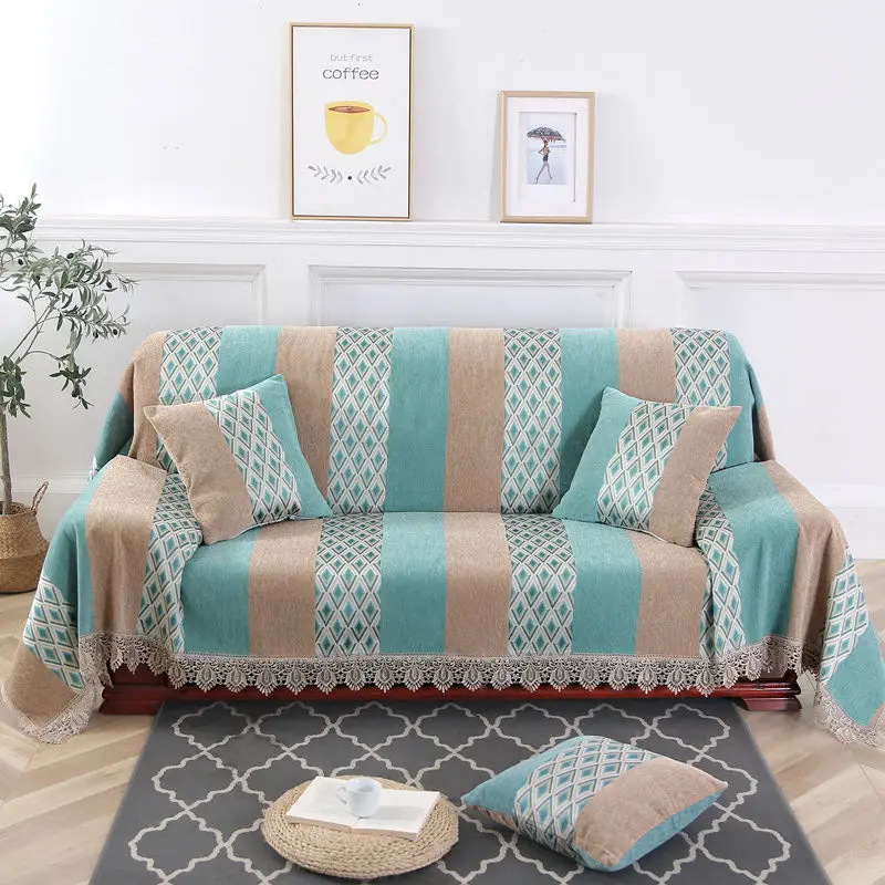 Direct Selling Luxury 1/2/3/4-seater Sofa Cover Thicken Chenille Universal Towel With Lace Embroidered Couch All-inclusive Dust
Direct Selling Luxury 1/2/3/4-seater Sofa Cover Thicken Chenille Universal Towel With Lace Embroidered Couch All-inclusive Dust