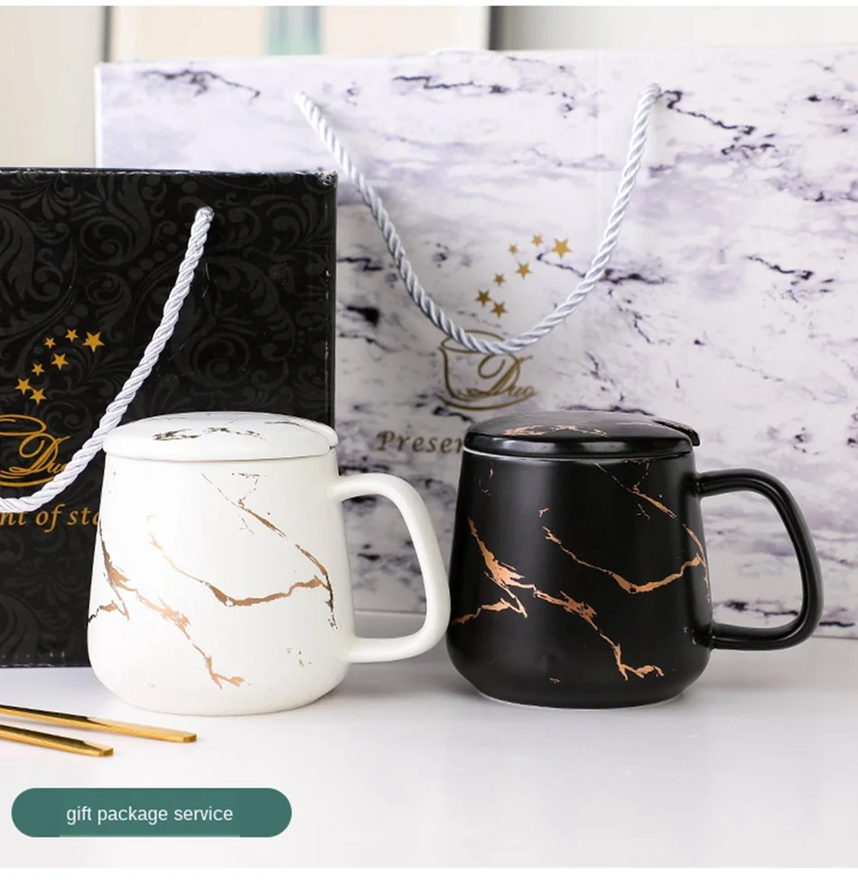 Luxury Nordic Style Mug Creative Marble Grain Simple Ceramic Cup Gift Box Tea Making Breakfast Office Coffee Mugs Set
Luxury Nordic Style Mug Creative Marble Grain Simple Ceramic Cup Gift Box Tea Making Breakfast Office Coffee Mugs Set