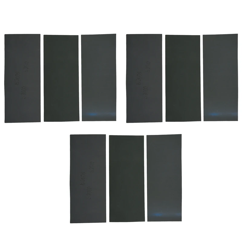9 Pcs 3000 5000 7000 High Grit Wet And Dry Sandpaper Assortment Drywall Sanding Paper 9 X 3.6 Inch For Car Paint Auto Body Autom
9 Pcs 3000 5000 7000 High Grit Wet And Dry Sandpaper Assortment Drywall Sanding Paper 9 X 3.6 Inch For Car Paint Auto Body Autom