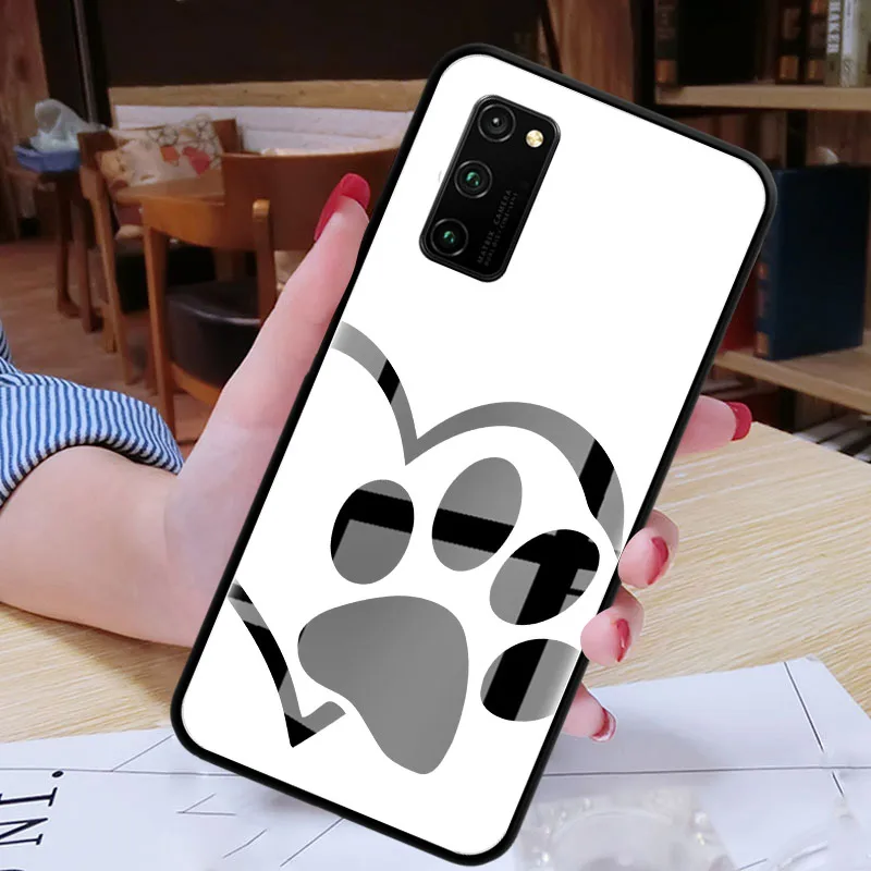 best friends Dog paw Glass Case For Huawei P20 P40 Lite E P30 Pro P Smart 2019 Mate 10 20 X Stalinite Phone Cover Capas
best friends Dog paw Glass Case For Huawei P20 P40 Lite E P30 Pro P Smart 2019 Mate 10 20 X Stalinite Phone Cover Capas
