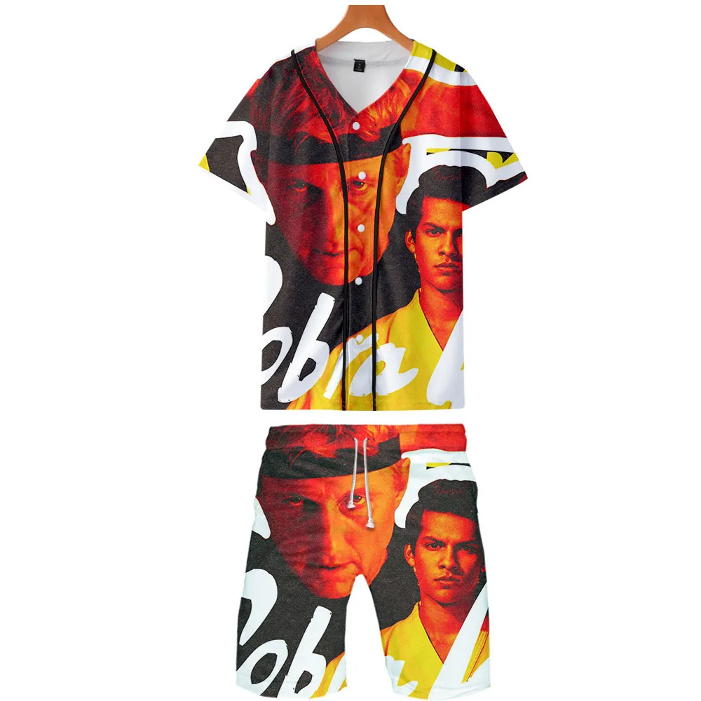 Karate Kid Cobra Kai T Shirt 3D Printed Suit 2 Piece Set Men Short Sleeve T Shirt + Beach Shorts Casual Tracksuit Kids Outfits
Karate Kid Cobra Kai T Shirt 3D Printed Suit 2 Piece Set Men Short Sleeve T Shirt + Beach Shorts Casual Tracksuit Kids Outfits