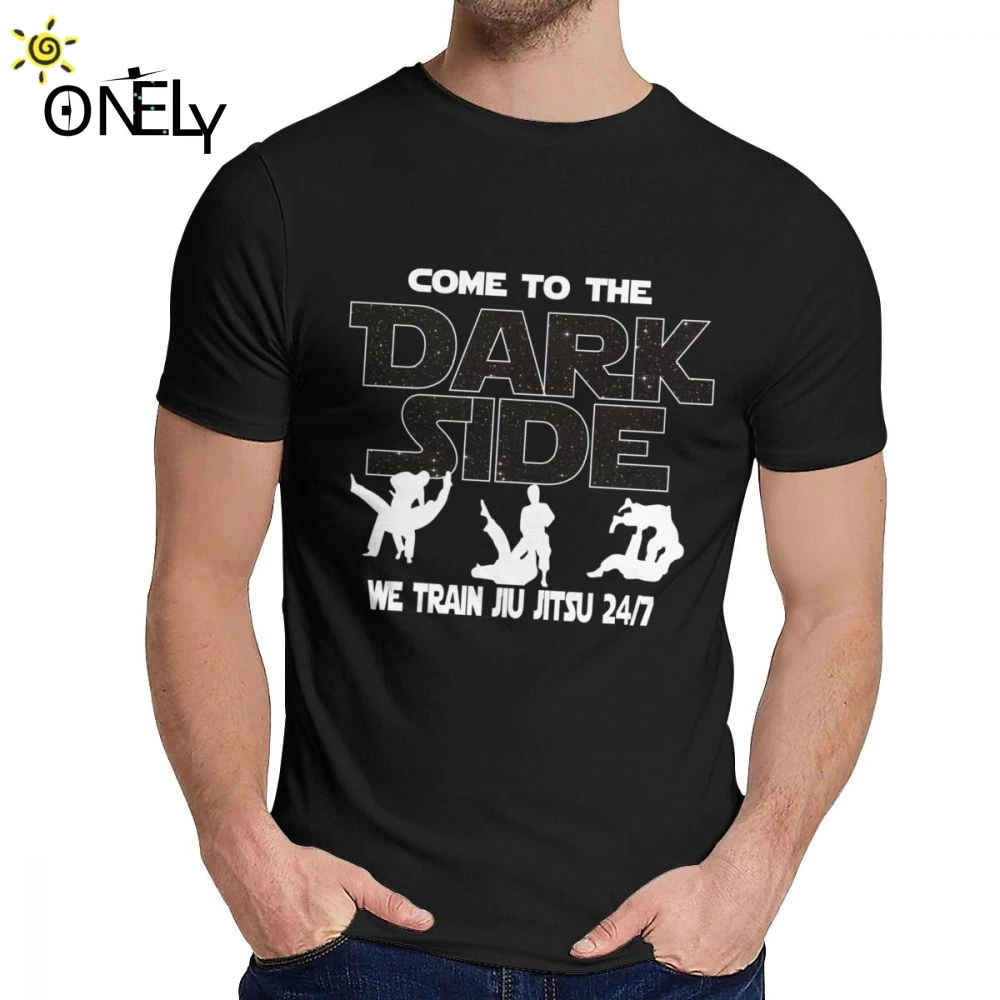 Новая футболка Jiu Jitsu с надписью Come To The Dark Side для мужчин новая классическая