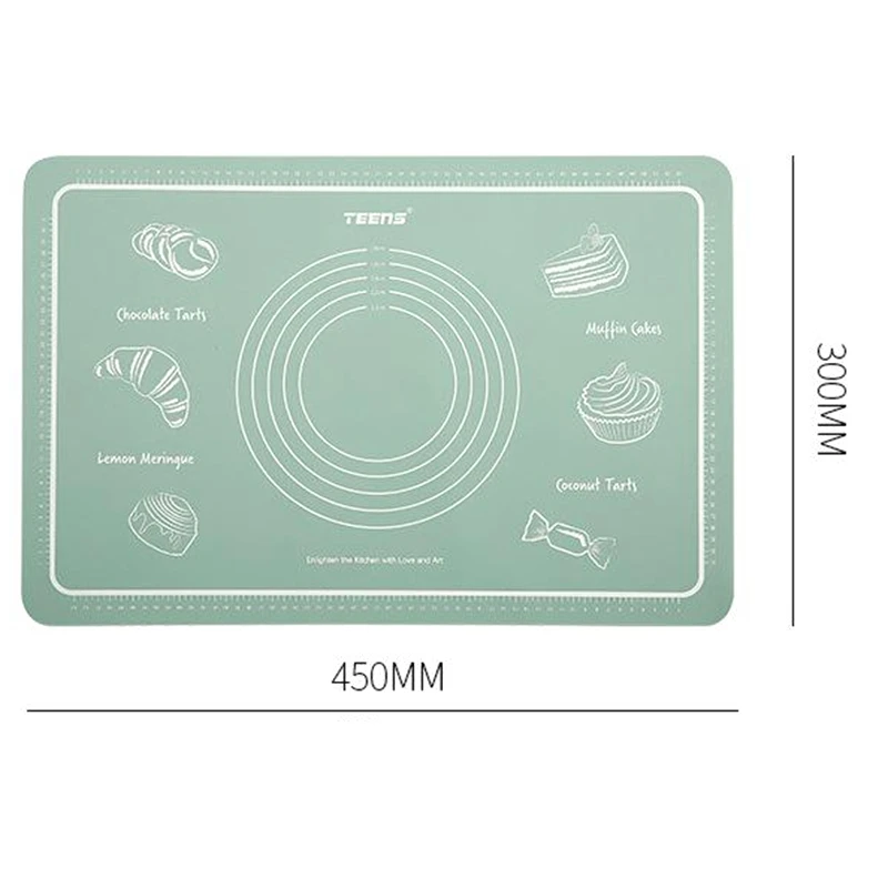 Food Grade Silicone Kneading Large Dough Pad Kitchen Non-Slip Bread Flour Pad Baking Tools Pastry Mat
Food Grade Silicone Kneading Large Dough Pad Kitchen Non-Slip Bread Flour Pad Baking Tools Pastry Mat