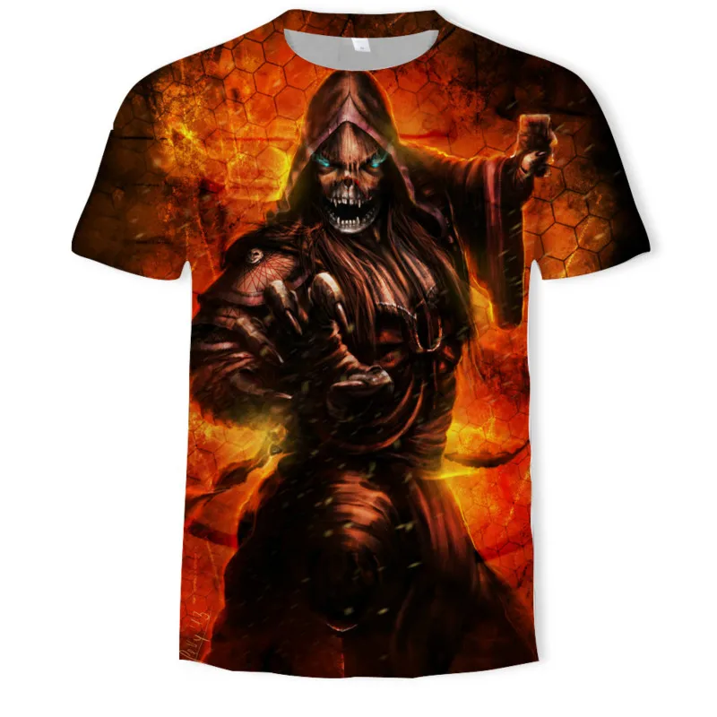 2020 skull 3D print fashion t-shirts men / women heavy metal grim Reaper short sleeve Harajuku style t-shirt streetwear tops
2020 skull 3D print fashion t-shirts men / women heavy metal grim Reaper short sleeve Harajuku style t-shirt streetwear tops
