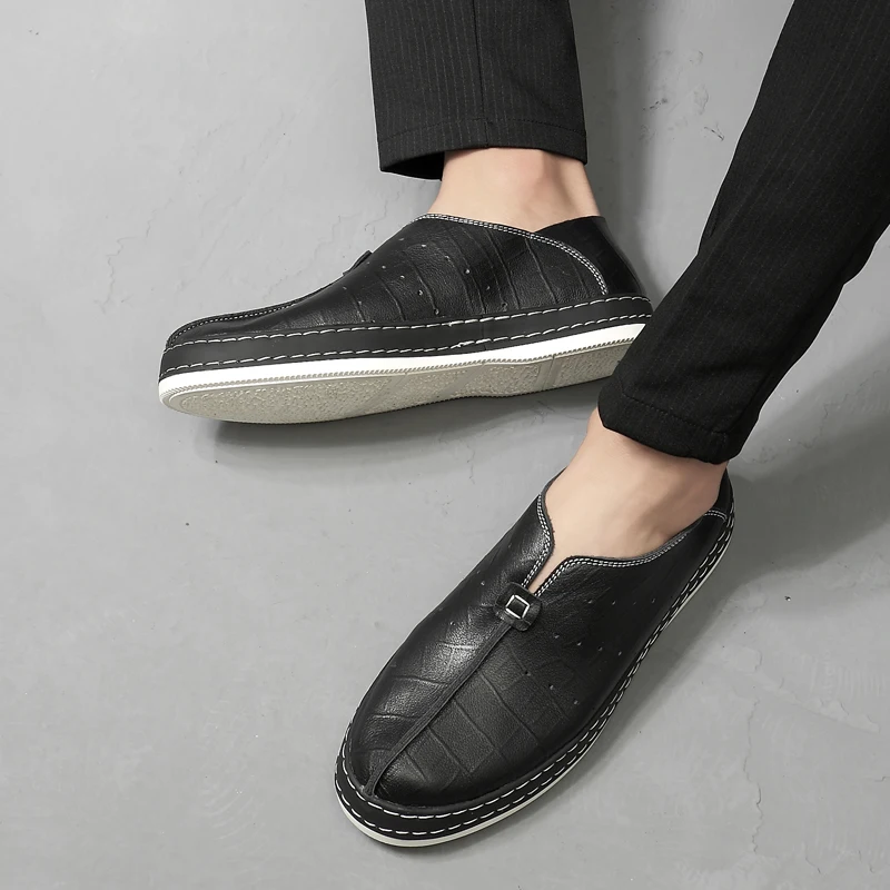 Casual Leather Shoes Zapatos Casuales Para Hombre De Cuero Men Black Casual Shoes Breathable Flat Leisure
Casual Leather Shoes Zapatos Casuales Para Hombre De Cuero Men Black Casual Shoes Breathable Flat Leisure