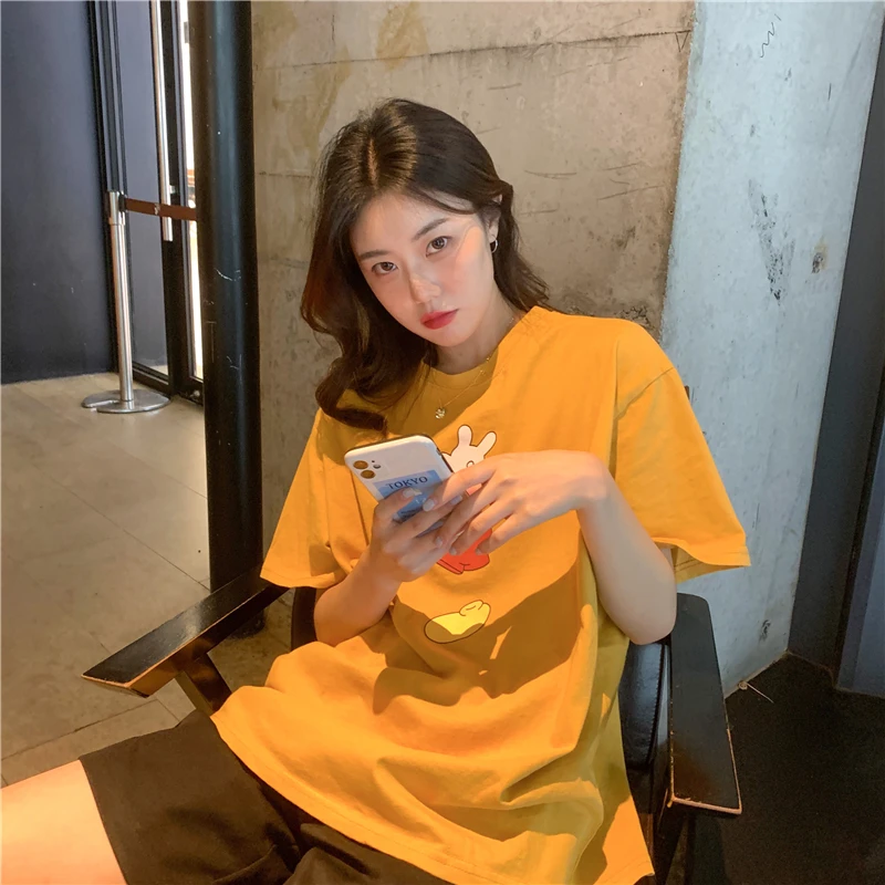 XZ141 2021 new Korean version loose and versatile mid-length bottoming top design sense short-sleeved T-shirt women
XZ141 2021 new Korean version loose and versatile mid-length bottoming top design sense short-sleeved T-shirt women