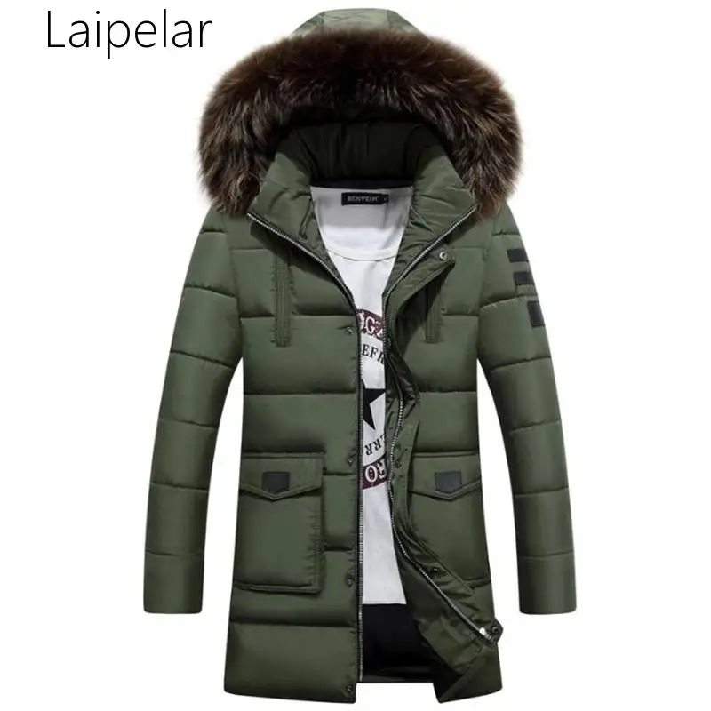 Laipelar 2020 New Fashion Winter Coat Men Warm Down Male Hooded Long Thickening Down Cotton Jackets Outwear Casual Solid Parkas
Laipelar 2020 New Fashion Winter Coat Men Warm Down Male Hooded Long Thickening Down Cotton Jackets Outwear Casual Solid Parkas