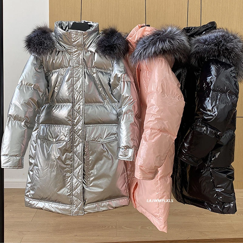 2020 Warm natural Big Real Fox fur collar Winter Down Jackets Coat women Hooded Thick Long Waterproof Parka outwear -30 Degrees
2020 Warm natural Big Real Fox fur collar Winter Down Jackets Coat women Hooded Thick Long Waterproof Parka outwear -30 Degrees