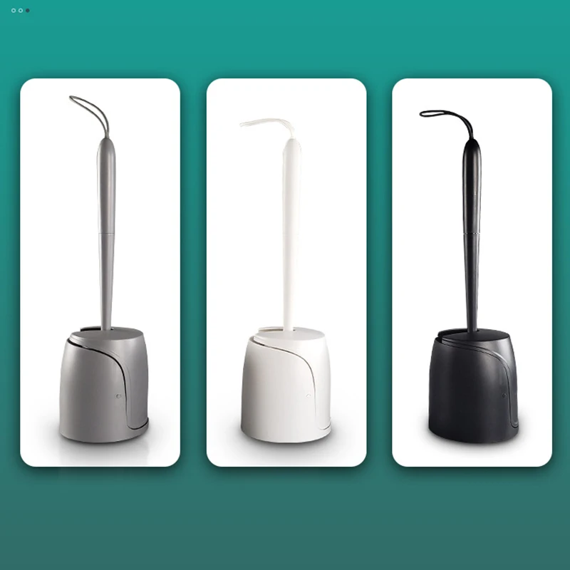 Silicone Toilet Brush Set Long Handle Soft Plastic Household Toilet No Dead Angle Cleaning Brush
Silicone Toilet Brush Set Long Handle Soft Plastic Household Toilet No Dead Angle Cleaning Brush