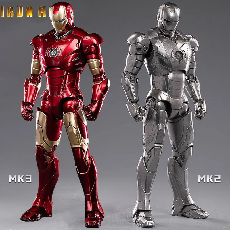 Disney Marvel Iron Man MK2 MK3 MK4 MK6 MK7 Gift Box Action Figure Iron Man Mark 2 Avengers Tony Stark Legend Toy Figure Model
Disney Marvel Iron Man MK2 MK3 MK4 MK6 MK7 Gift Box Action Figure Iron Man Mark 2 Avengers Tony Stark Legend Toy Figure Model