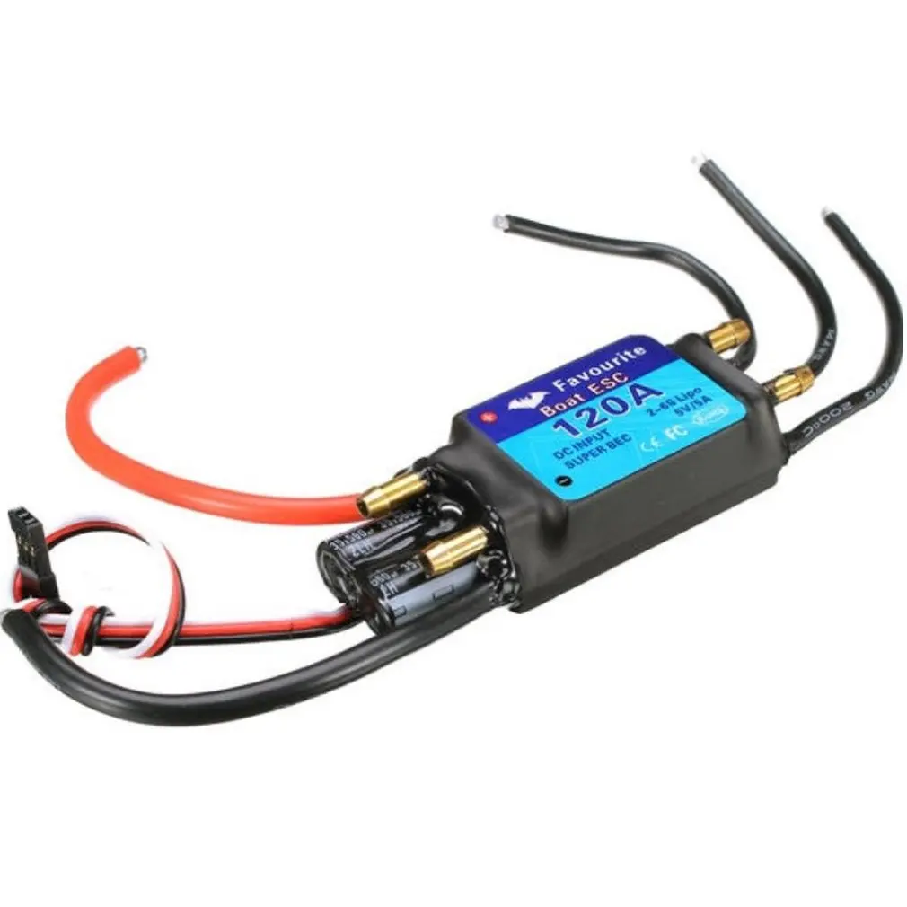 FVT Exceed 120A Speed контроллер ESC 2-6S BLHeli BEC для пульта дистанционного управления FPV летательный аппарат Мультикоптер вертолет
FVT Exceed 120A Speed контроллер ESC 2-6S BLHeli BEC для пульта дистанционного управления FPV летательный аппарат Мультикоптер вертолет