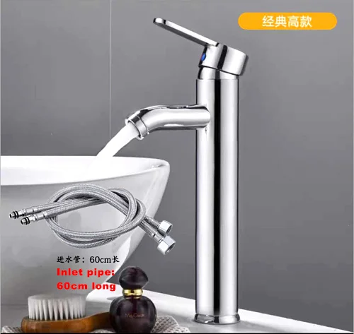 

Waterfall Bathroom equipment Sink Faucet Deck Mount Hot Cold Water Basin Mixer Taps Polished Chrome Lavatory Sink Tap