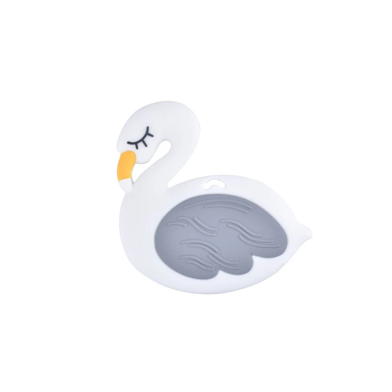10pcs Cute Animal Silicone Teether Pendant Teething Necklace Accessory BPA Free Swan Baby Teether Toy Chew Charm Newborn Gifts
10pcs Cute Animal Silicone Teether Pendant Teething Necklace Accessory BPA Free Swan Baby Teether Toy Chew Charm Newborn Gifts