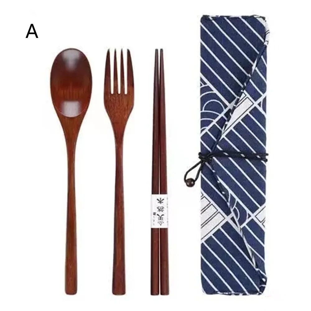 Chopsticks Spoon Fork Set Travel 3 Pcs Flatware Serving 
Chopsticks Spoon Fork Set Travel 3 Pcs Flatware Serving