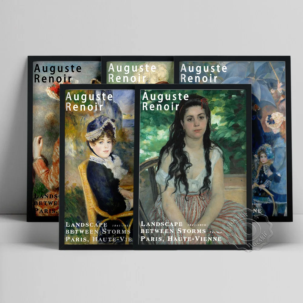 Auguste Renoir Exhibition Poster, By The Seashore Oil Painting, In Summer Gypsy Girl Art Prints, Retro Woman Portrait Wall Decor
Auguste Renoir Exhibition Poster, By The Seashore Oil Painting, In Summer Gypsy Girl Art Prints, Retro Woman Portrait Wall Decor