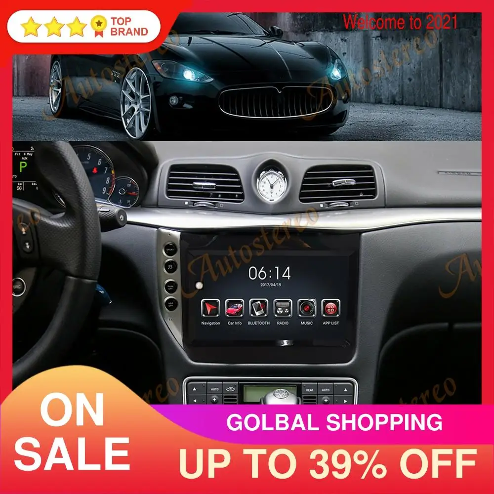 Android 9.0 4+64 1 DIN multimedia Car radio Stereo for Maserati GT/GC GranTurismo 2007 - 2017 GPS navigation auto radio headunit
Android 9.0 4+64 1 DIN multimedia Car radio Stereo for Maserati GT/GC GranTurismo 2007 - 2017 GPS navigation auto radio headunit
