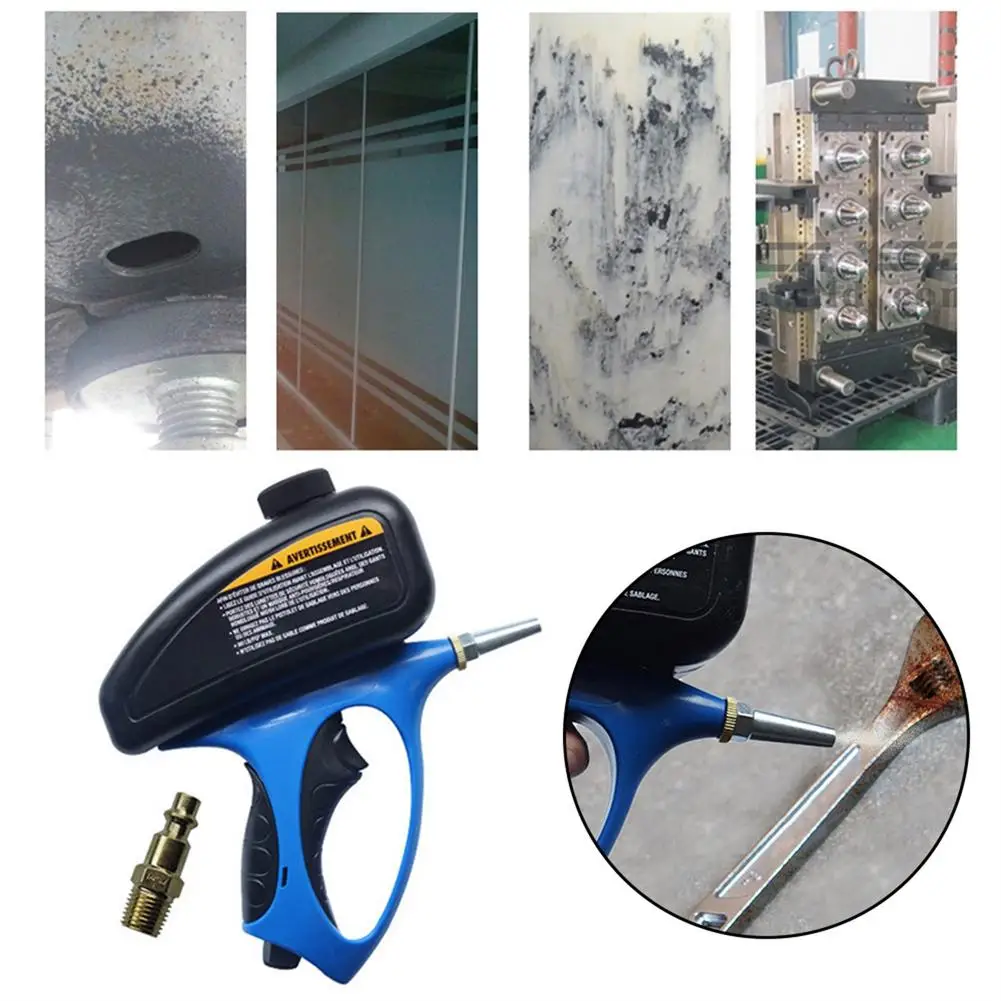 Handheld Pneumatic Anti-Rust Sandblaster Protection Sand Gravity Sandblasting Gun Mini Air Tools Sand Blasting Machine
Handheld Pneumatic Anti-Rust Sandblaster Protection Sand Gravity Sandblasting Gun Mini Air Tools Sand Blasting Machine