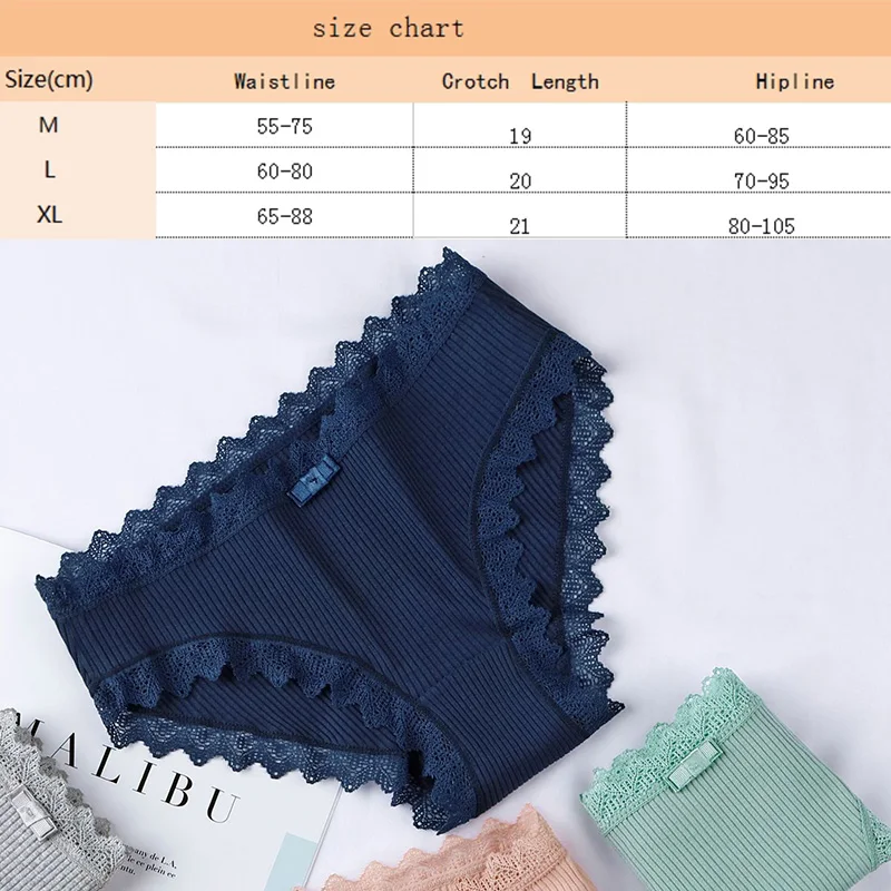 New Japan Pure Cotton Panties Women's Sexy Underwear Candy Color Breathable Underwear Girls Thread Lace Panties
New Japan Pure Cotton Panties Women's Sexy Underwear Candy Color Breathable Underwear Girls Thread Lace Panties