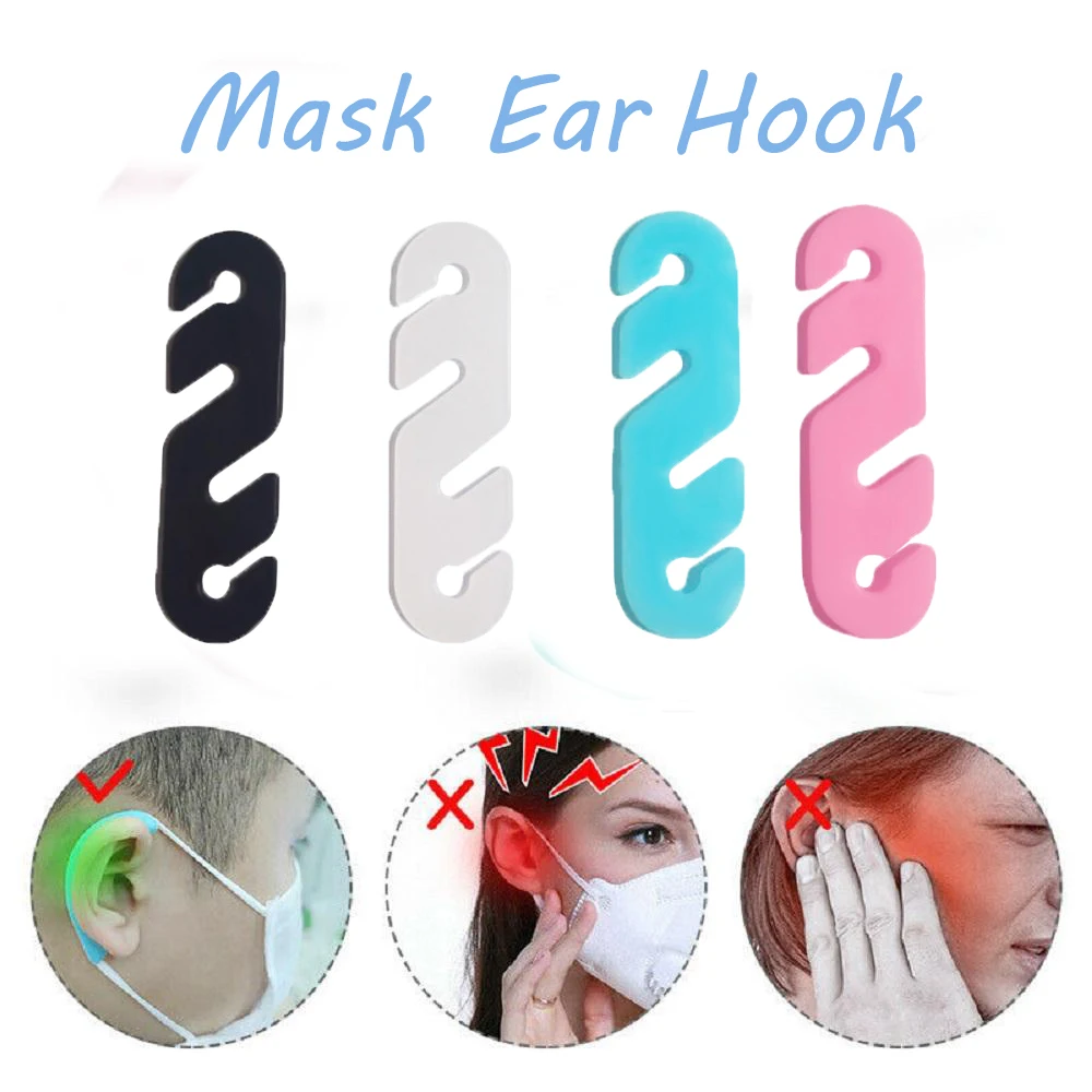 1pc Adjustable Anti-slip Mask Ear Grips Extension Hook Face Masks Buckle Holder Accessories Mask Fixing Buckle Accessories
1pc Adjustable Anti-slip Mask Ear Grips Extension Hook Face Masks Buckle Holder Accessories Mask Fixing Buckle Accessories