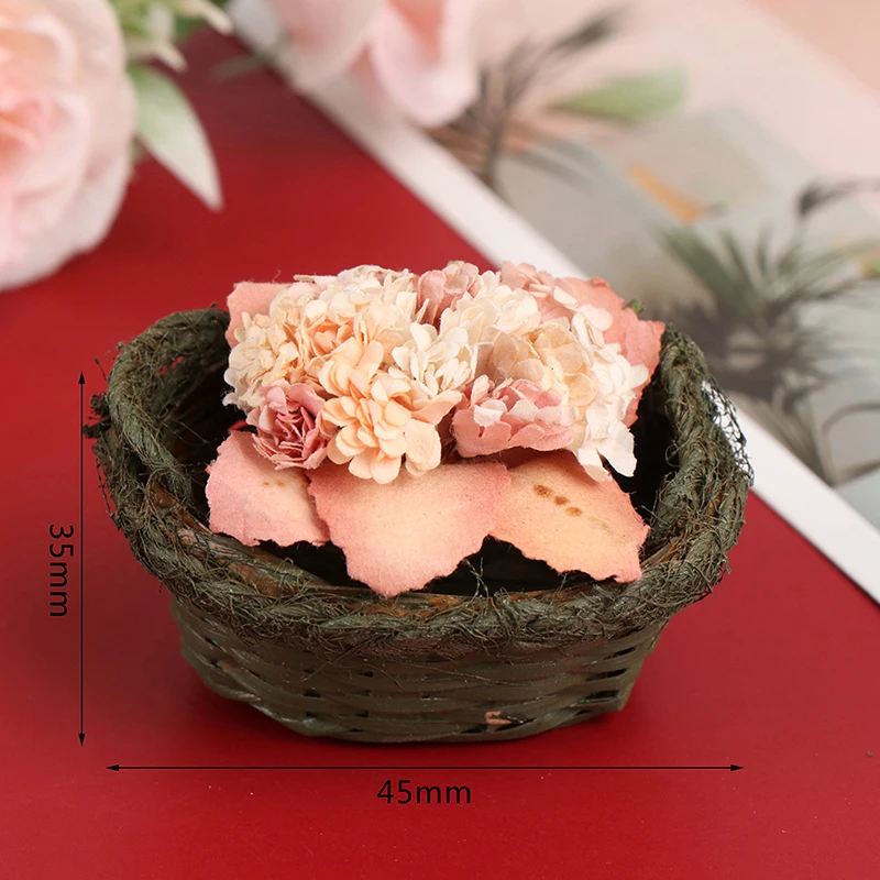 1 Set 1:12 Dollhouse Miniature Vintage Flower Basket Flowers Pot Home Garden Decoration
1 Set 1:12 Dollhouse Miniature Vintage Flower Basket Flowers Pot Home Garden Decoration